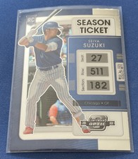 2022 Panini Chronicles Contenders Optic #2 Seiya Suzuki RC Chicago Cubs