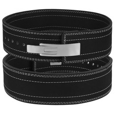 Powerlifting Belts Lever Belt For Men and Women 9mm IPF Thick Leather Weight ...