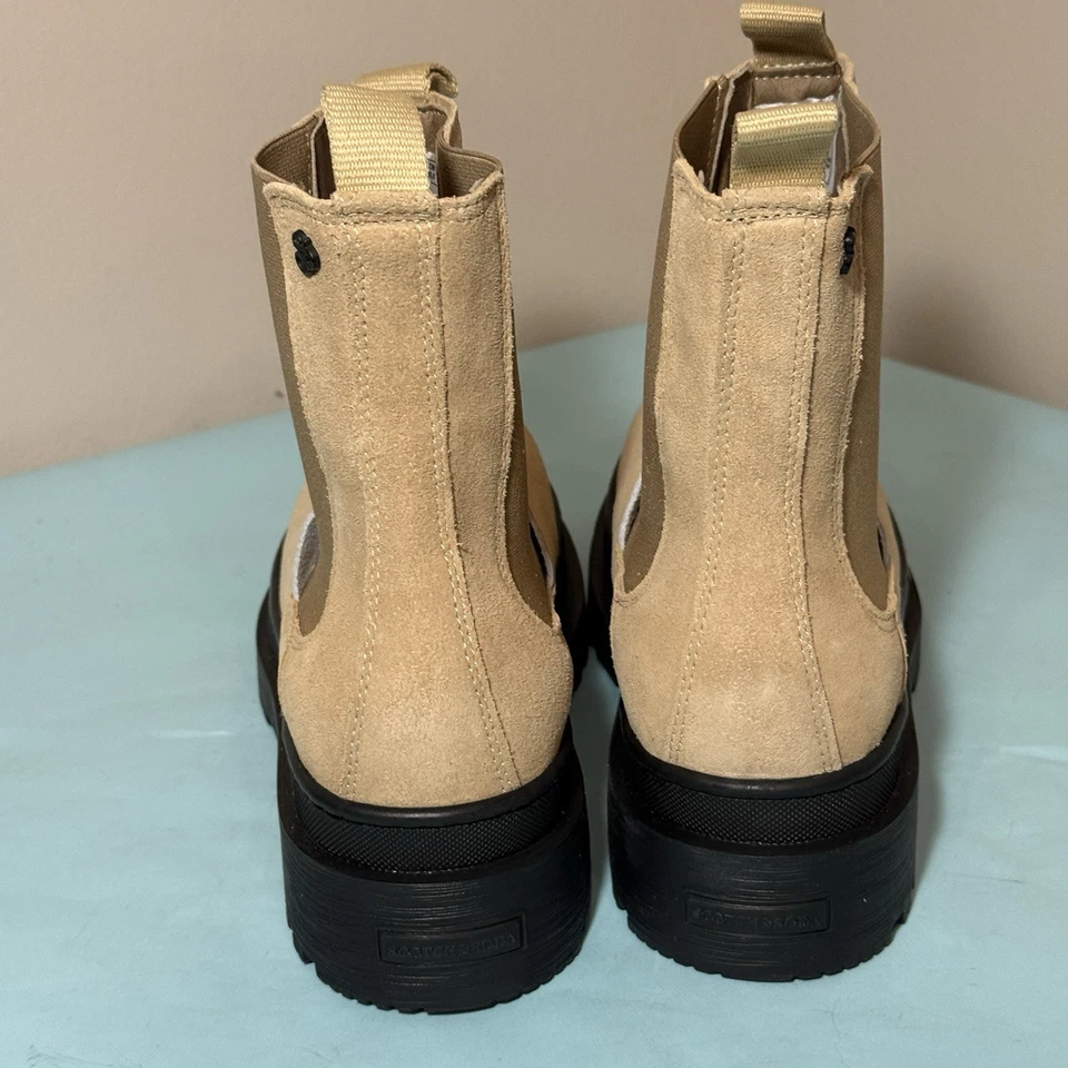 Portugal NUEVAS Botas Chelsea Scotch & Soda Gamuza Aubri Beige Suela Negra Talla EU 40 Foto 4 de 4