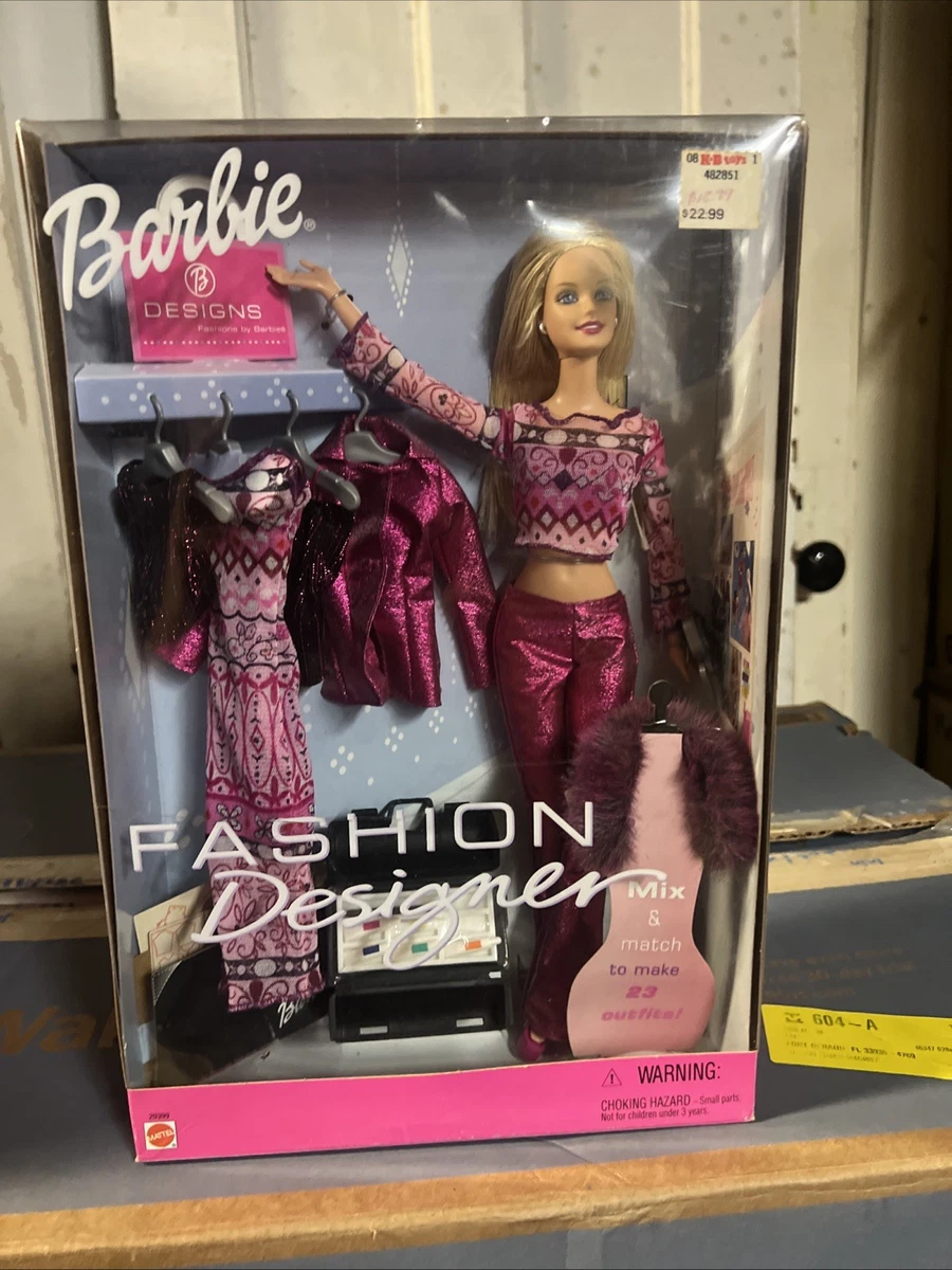 Mattel Barbie Dolls & Doll Playsets 2000 Year Manufactured Pink