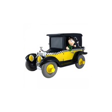 Plastoy Spardose Gaston Lagaffe - Gaston Lagaffe und sein Fiat Taxi 509