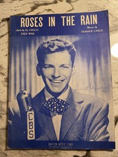 Roses in the Rain - Al Frisch, Fred Wise & Frankie Carle - Sheet Music  1947