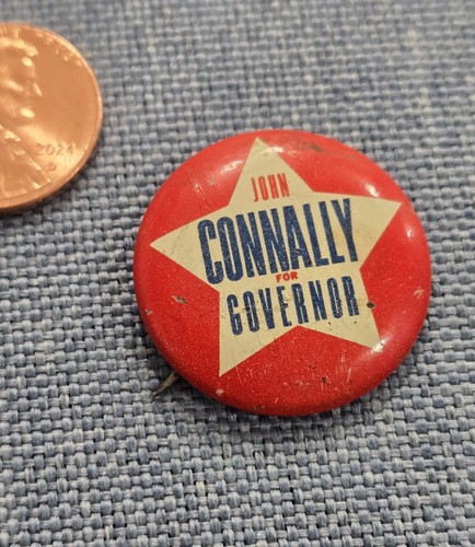 LBJ John Conley Democrat Political Button Pins Texas Governor President Kennedy - Picture 9 of 10