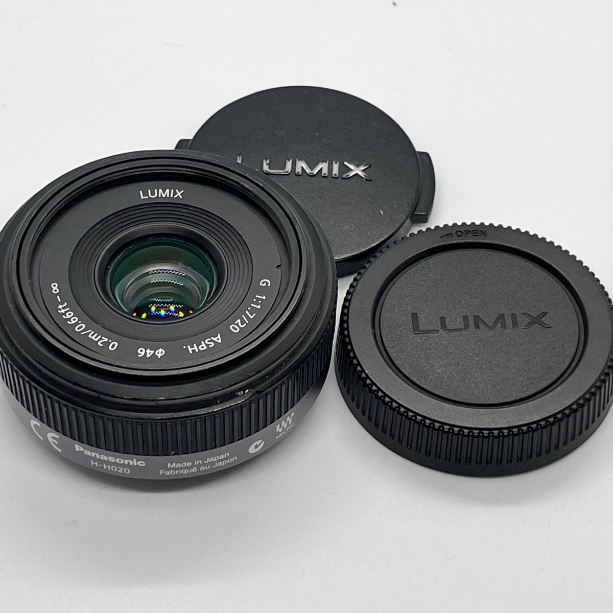 Panasonic LUMIX G 20mm F/1.7 ASPH Lens H-H020 Gray | eBay