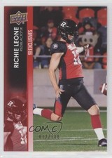 2022 Upper Deck CFL Exclusives 12/100 Richie Leone #85 n4b