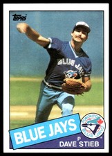 Dave Stieb 1985 Topps #240 Toronto Blue Jays MLB READ FREE SHIPPING AutographDen