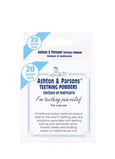 Teething Powders - Ashton And Parsons - 20 Sachets Infants GSL UK.