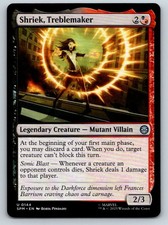Shriek, Treblemaker 144 Uncommon Marvel's Spider-Man Magic: The Gathering NM