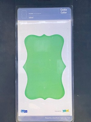 Cookie Cutter Swirl Rectangle Metal Die Set by QuicKutz Cutting Embossing