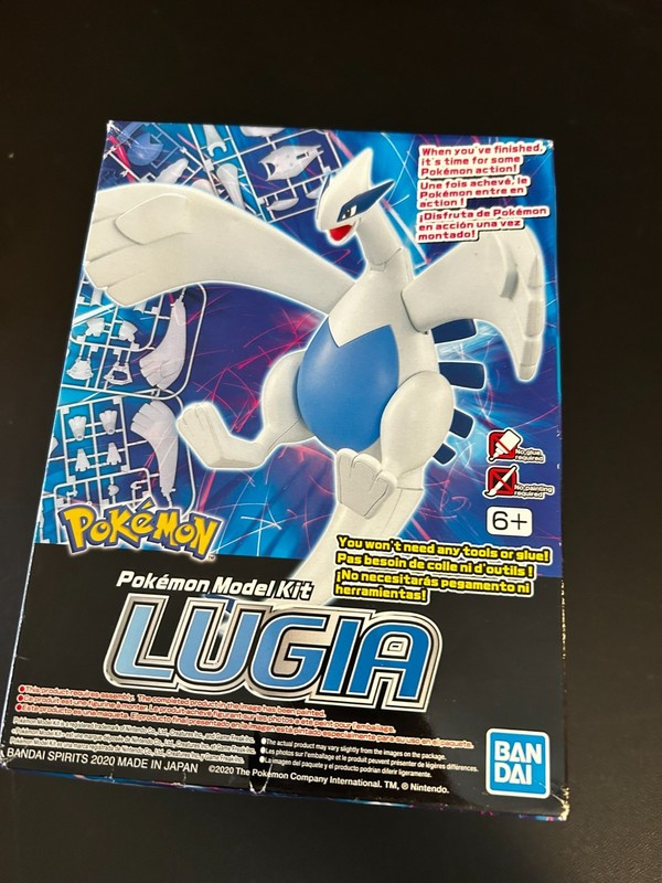 Bandai Pokemon Plamo Lugia Figure Model Kit USA Seller