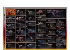 2542-Piece Jigsaw Puzzle Super Master EX Dinosaur Collection Super Small Pieces