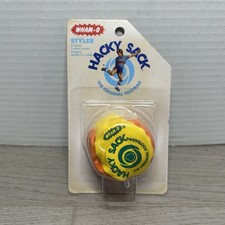 WHAM-O Styler Hacky Sack The Official Footbag Orange Yellow  New Sealed