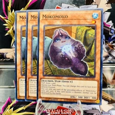 3x Yugioh Playset Mokomoko MP25-EN310 Common 1st Ed Near Mint