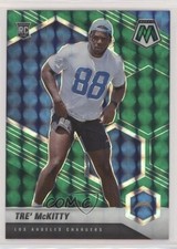 2021 Panini Mosaic Rookies Green Mosaic Prizm Tre' McKitty #386 0b3