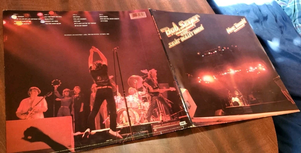 Nine Tonight - Bob Seger & The Silver Bullet Band (2 LPs 1981 Capitol) EX/EX+ - Image 3 of 4