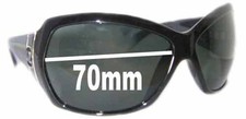 SFx Replacement Sunglass Lenses fits Von Zipper Riviera - 70mm Wide