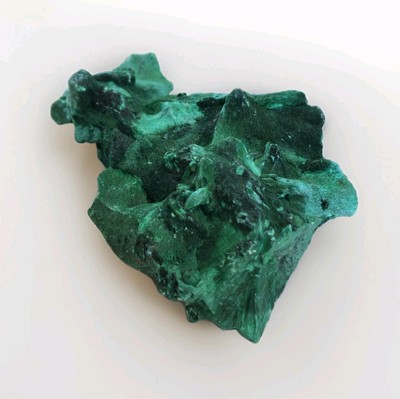 Natural Malachite Fibrous Velvet Cluster Copper Mineral Specimen 104g - USA