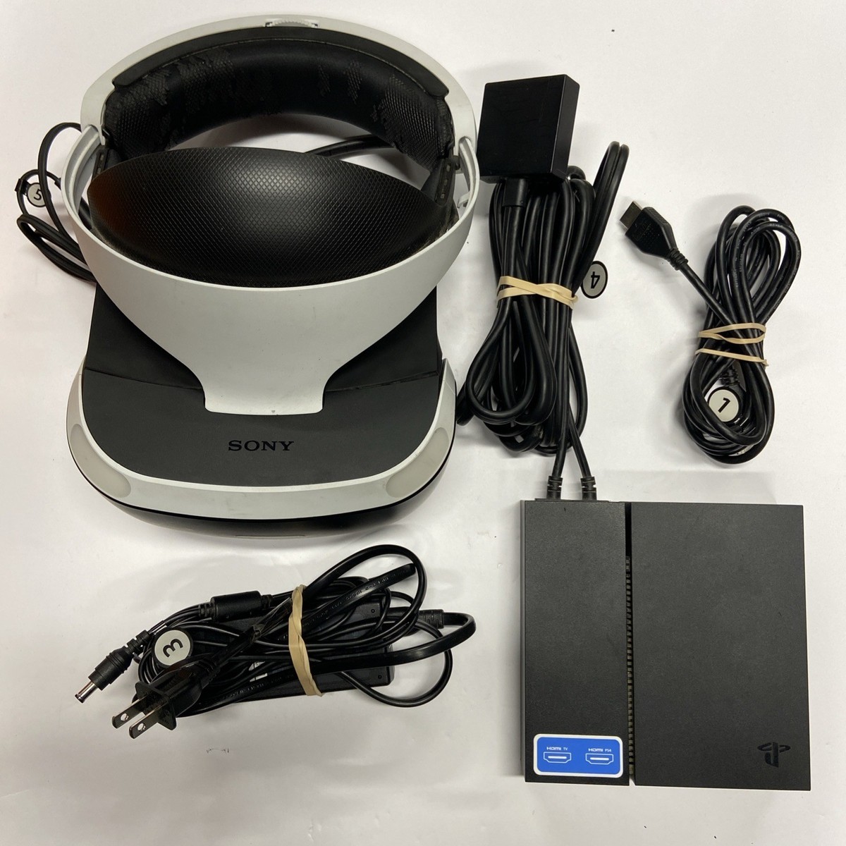 SONY PLAYSTATION 4 VR Headset - FOR PARTS / AS-IS *UNTESTED