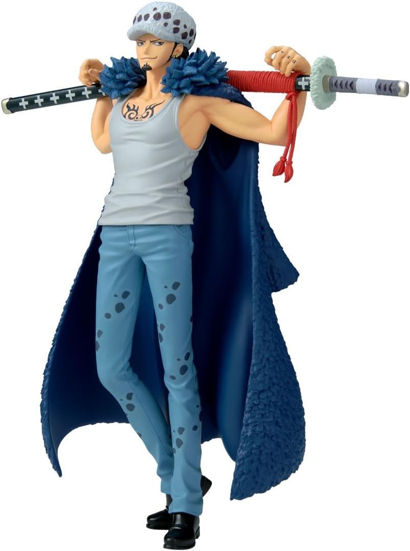 ONE PIECE Banpresto Figura 20cm TRAFALGAR LAW Serie GRANDLINE SPECIAL Originale