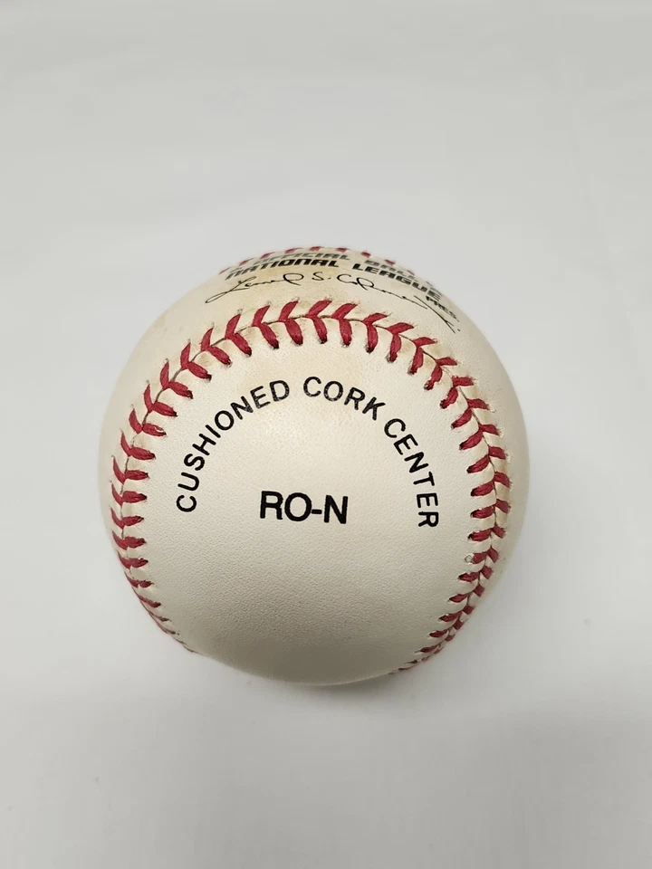 Rico Brogna Firmado Auto Rawlings Oficial Liga Nacional Béisbol PHILLIES B2 Foto 2 de 3