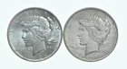 1924 & 1922-D Peace Silver Dollar $1 Bullion Collection Lot *171