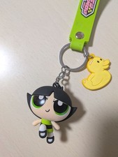 The Powerpuff Girls Keychain Rubber Keychain Buttercup