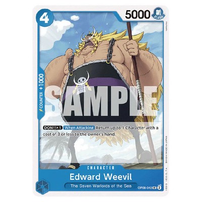 One Piece - Two Legends - Edward Weevil (Uncommon) - OP08-042