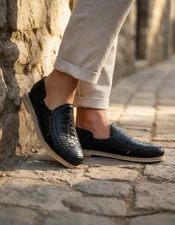 Macarena Collection Huarache Sandal Colorful Leather Mexican Style DOMINO