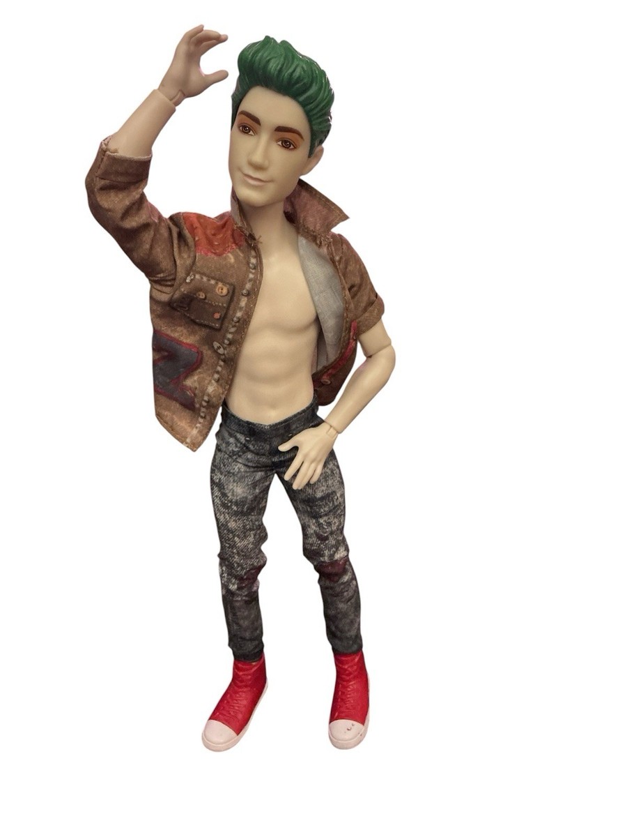 Disney Zombies 2 Zed Necrodopolis Doll 12” Mattel w/ Original