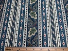 Marcus Fabrics Canton Quilting Circle Rothermel Floral Stripe Civil War 1/2yd