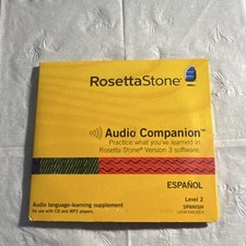Rosetta Stone Spanish Audio Companion Level 2 Latin America CD Language Course