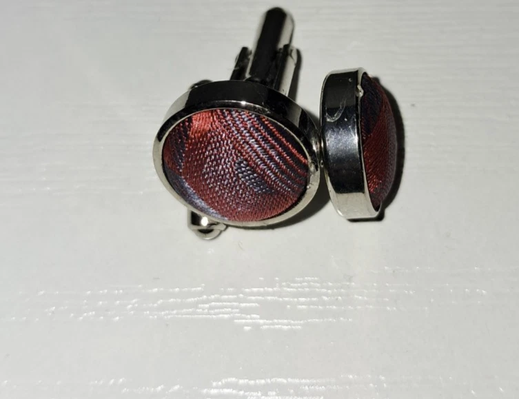 Lazy Bones – Krawatten-Set mit Manschettenknöpfen, Rot/Schwarz, Geschenkbox - Bild 4 von 4