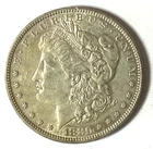 1880 O $1 Morgan Silver One Dollar US Coin New Orleans AU