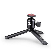 Metal Mini Tripod Ball Head Mount, with 1/4 Inch Screw Desktop Tabletop