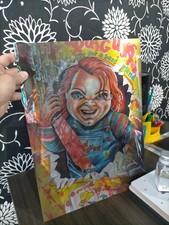 horror characters Holographic 3D Poster, Novelty,   Effect, brand new ultra rare