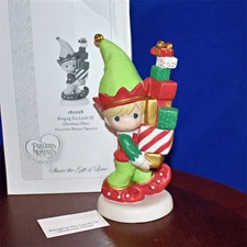 Precious Moments 3rd ANNUAL ELF ~ 2018 BRINGING YOU LOADS OF CHRISTMAS CHEER NIB