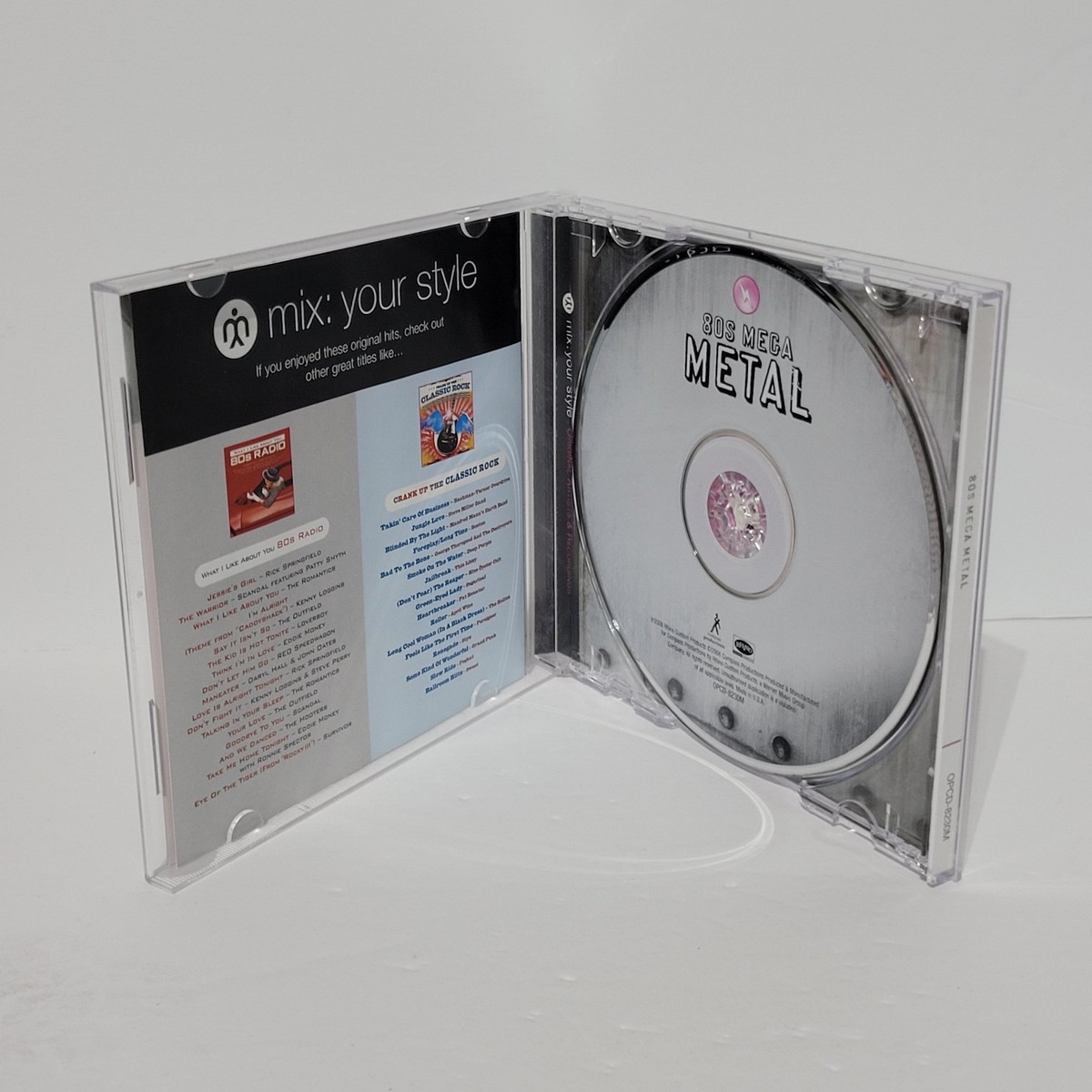 Various 2008 1980s Mega Metal Compilation CD Heavy Metal Music