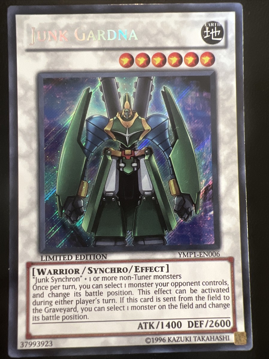 Yu-Gi-Oh! TCG Junk Gardna 3D Bonds Beyond Time Movie Pack YMP1