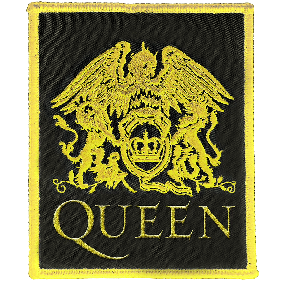 Écusson Dorsal Queen Faces - Patch Brodé Haut De Gamme Pour Veste, Gilet Ou Sac, Design Rock Métal Officiel