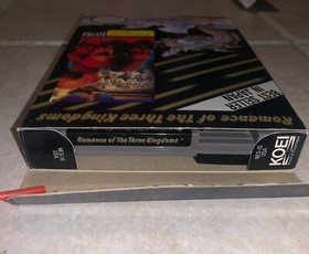 Romance of The Three Kingdoms (Nintendo NES) CIB with Manual & Reference Map