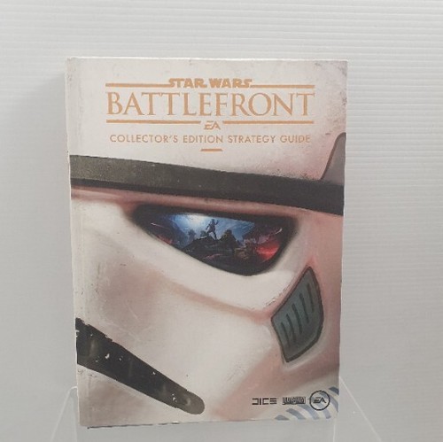 STAR WARS BATTLEFRONT hardcover COLLECTOR'S STRATEGY GUIDE game + POSTERS