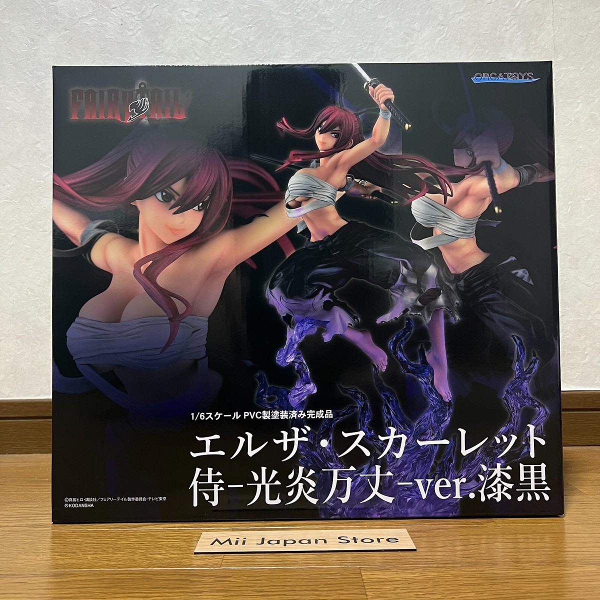 Orcatoys FAIRY TAIL Erza Scarlet Samurai Kouen Banjou ver. Jet