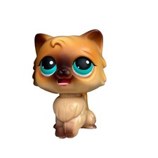 LPS Littlest Pet Shop Magic Motion Brown Persian Cat Kitty