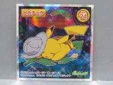 Pikachu Pokemon Sticker Japanese Anime Game Nintendo Abt4.8X4.8cm F/S No.3