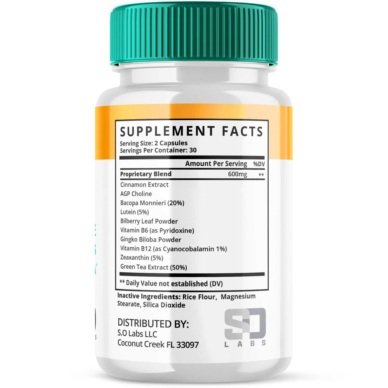 (5 Pack) CalmPro5 Calm Pro 5 Nerve Support Pills Calming Supplement 300 ...