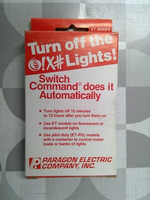 Paragon Electric Company Inc ET-PD/120 Pilot Duty Interval Timer *Free Shipping*