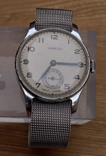 Soviet Watch POBEDA 1MCHZ Kirova 15J Silver Dial USSR Completely Authentic
