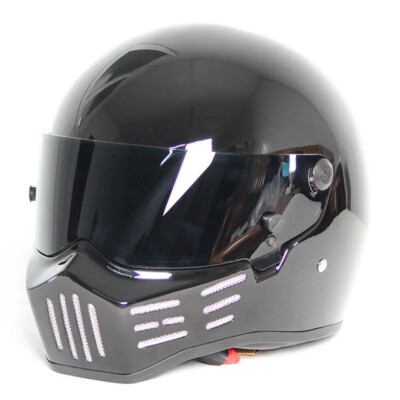Personalized DOT Motorcycle Helmet Full Face Fiberglass Racing Motocross Helmet