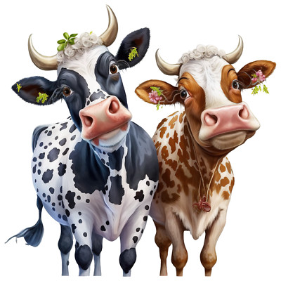 XXXL 60X60 cm car sticker sticker cow sticker