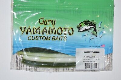 GARY YAMAMOTO 4' SENKO BASS CUSTOM BAITS SOFT SILICONE FISHING LURE 10pcs